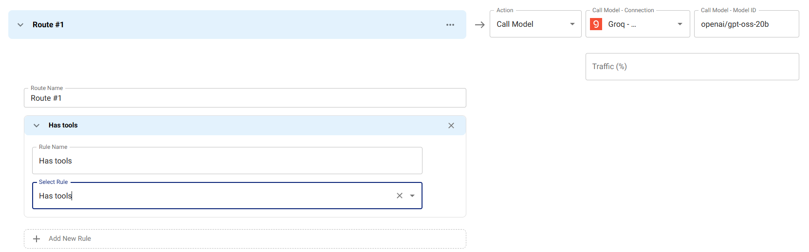 Tools-Based Routing Configuration